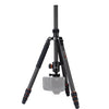 Fotopro X-go Max E Portable Collapsible Carbon Fiber Camera Tripod with Dual Action Ball Head