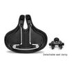 Bike No Nasal Seat Mountain Bike Saddle Comfortable Shock Absorption Bicycle Outdoor Cycling Accessories Saddle(Black)