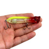 HENGJIA PO032 8cm/12g Simulation Hard Baits Fishing Lures with Hooks Tackle Baits Fit Saltwater and Freshwater (8#)