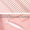 Dixini Double-Sided Double Eyelid Stickers Long-Lasting Invisible Waterproof Seamless Lace Beauty Eye Stickers(Sharp Angle Transparent Bottom)