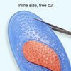 TPE GEL Sports Insole Shock-absorbing Sweat-absorbing Running Insole, Size: Male 41-46