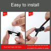20pcs /Set Medium Self-Adhesive Cable Organizer Clip Network Cord Fixed Storage Clamp(Transparent)