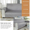 Waterproof Non-slip Pet Cushion One-piece Assemble Sofa Cover, Size:Left-200x270cm(Light Green)