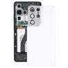 Samsung Galaxy S21 Ultra 5G Back Cover + Lens Cover (White)