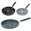 Maifan Stone Fried Egg Nonstick Pan Waffle Maker, Style: Open Fire, Diameter: 24cm (Green)