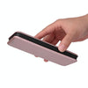 For Alcatel 1B 2022 Carbon Fiber Texture Flip Leather Phone Case(Pink)