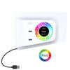 For PS5 Slim ipega PG-P5S019 Temperature Control Cooling Fan Face Cover Cooler + USB HUB with RGB Lights