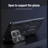 For Samsung Galaxy S25 Ultra 5G NILLKIN Black Rhino Prop PC Phone Case(Black)