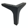 LH-J0016 Metal TV Cabinet Sofa Leg, Height: 17cm(Matte Black)