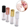 5pcs Lip Glaze Trial Sample Bottle Mini DIY Homemade Lip Gloss Bottles Lip Oil Bottle, Color: Black