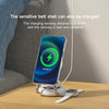 N21 15W 3 in 1 Transparent Magnetic Wireless Charger(Black)