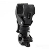 3 PCS Bicycle 360 Degree Rotating Lamp Holder Lamp Clip(Black)