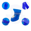 Waterproof Dog Boots XL Green - Non-Slip Silicone Paw Protection