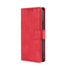 For Asus Zenfone 8 Flip ZS672KS Skin Feel Crocodile Texture Magnetic Clasp PU Leather Phone Case(Red)
