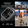 KR06 Waterproof Pedometer Sport Smart Watch, Support Heart Rate / Blood Pressure Monitoring / BT Calling(Black)