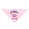 Pet Birthday Bandana, Blue, Cotton, for Cats & Dogs