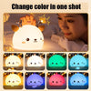 Cute Deer Silicone Pat Light Bedroom Colorful Night Light