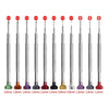 3 PCS LSD5075 Color Screwdriver Watch Repair Tool, Model: 0.6mm Word