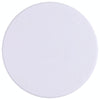 10W QI Plaid Pattern Round Plastic Wireless Charger (White)