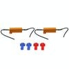 2 PCS Car Canbus Error Canceller Decoder Load Resistor LED 50W 6 Ohm No Blinking Decoder