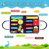 Toddler Montessori Busy Board DIY Children Sensory Early Learning Educational Toy(3 Pages)