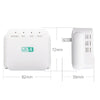 2.4G 300M Wi-Fi Amplifier Long Range WiFi Repeater Wireless Signal Booster UK Plug Black