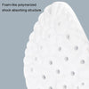 1pair Thickened Arch Support Cushioning Shock Absorbent Sweat Anti-Odor Breathable Insoles, Size: 41-42(Grey)