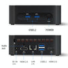 ZX03 Windows 11 Mini PC, Intel Alder Lake N95, Support Dual HDMI Output, Spec:Barebone(US Plug)