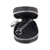 Universal Leather Crocodile Texture Waist Hanging Zipper Wallets Key Holder Bag (No Include Key)(Black)