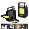 Double Sided COB Flashlight Mini Keychain Light Camping Light Without Stand