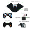 FG-MA-02 Halloween Mask Voice Control LED Cold Light Terror Cosplay Mask