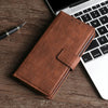 For Alcatel Axel / Lumos Skin Feel Crocodile Magnetic Clasp Leather Phone Case(Brown)