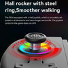 D8 Mobile Phone Stretch Band Light Gamepad Dual Hall Wireless Bluetooth Somatic Vibration Grip for PC / Android / IOS / Tablet / PS3 / PS4 / Switch, Color: White+Receiver