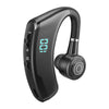 V9S Bluetooth Headset Noise Cancelling Headphones With LED Display(Black Single Ear)