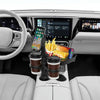 B10 Car Drink Water Cup Mobile Phone Holder 360 Degree Rotating Dinner Plate(Grey)