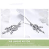 Tree of Life S925 Sterling Silver Tassel Necklace