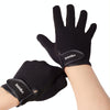 Boodun L281075C Horse Riding Gloves Wear-Resistant Non-Slip Equestrian Gloves, Size: L(Black)