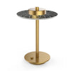 Touch Section Metal LED Table Lamp Bedroom Dining Room Decorative(Lotus)