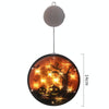 Halloween Star String Light Show Window Horror Decoration LED Battery Powered Hanging Lamp(Big Tree)
