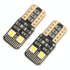 2 PCS T10 / W5W / 168 / 194 DC12V / 1.6W / 6000K / 130LM 4LEDs SMD-3030 Car Clearance Light, with Decoder (White Light)