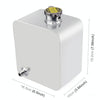 Car Modified Aluminum Alloy Vice Water Tank(Silver)