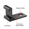 For Insta360 X4 / X3 / One X2 PULUZ Selfie Stick Cold Shoe Extension Bracket (Black)