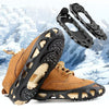 30 Point Cleats Crampons Spikes for Walking, Jogging, Hiking, Mountaineering Ice Snow Grips, Size: M()