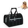 Foldable Pet Carrier Bag, Small, Black, Breathable Mesh, For Pets Up To 4kg