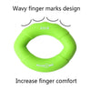 MAXSOINS MXO-009898 Silicone Finger Exercise Grip Device Olive Shape Rehabilitation Finger Pinch Device, Specification: 30LB(Pink)