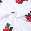 Summer Boys Print Short Sleeve Shirt + Shorts Set, Kid Size:90cm(White)