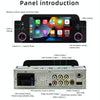 5-Inch Wireless MP5 Car Universal Bluetooth Hands-Free Radio