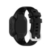 For Garmin Vivofit JR3 Silicone Pure Color Watch Band(Black)