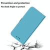 For Asus Zenfone 9 Imitated Mirror Surface Flip Leather Phone Case(Blue)