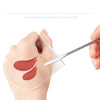 Acrylic Makeups Manicure Transparent Palette With Color Stick, Specification: Love Plate+Stick